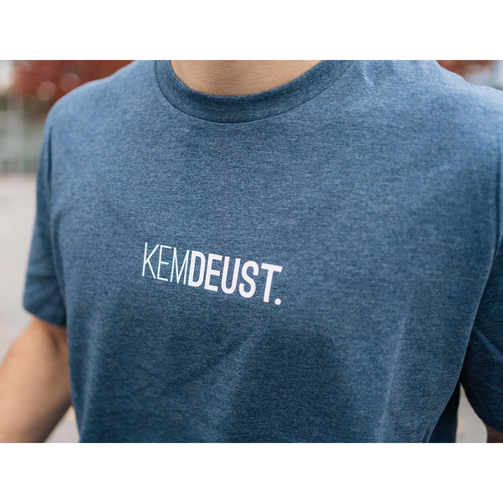 KLEIR TSHIRT KEMDEUST BLAUW MAAT M