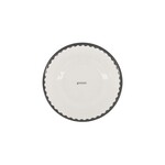 ZUSSS SCHAAL MELAMINE GENIET M  WIT/ZWART