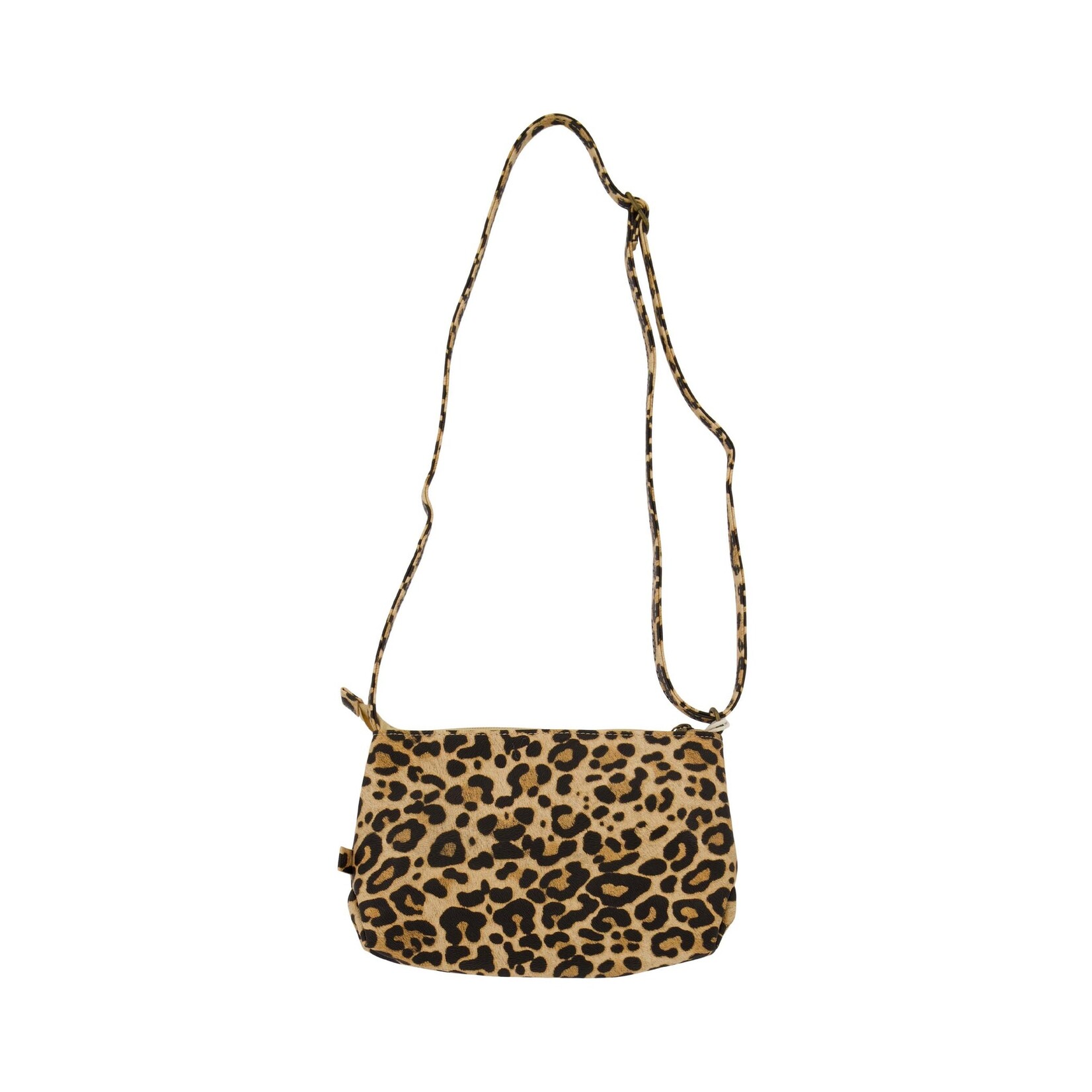ZUSSS SUEDINE SCHOUDERTAS PANTERPRINT SAHARA/ZWART