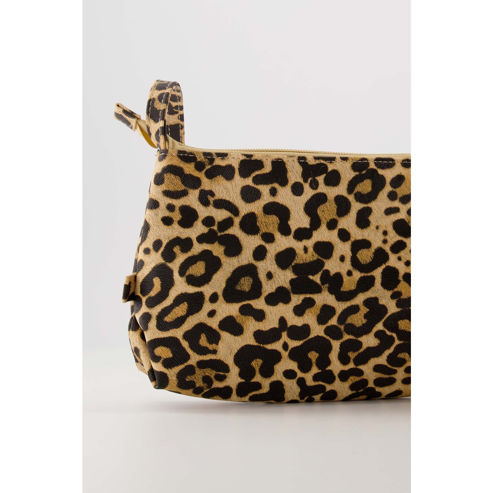 ZUSSS SUEDINE SCHOUDERTAS PANTERPRINT SAHARA/ZWART