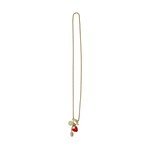 ZUSSS KETTING MET BEDELS GOUD