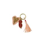 ZUSSS SLEUTELHANGER  HARTJE MULTICOLOR