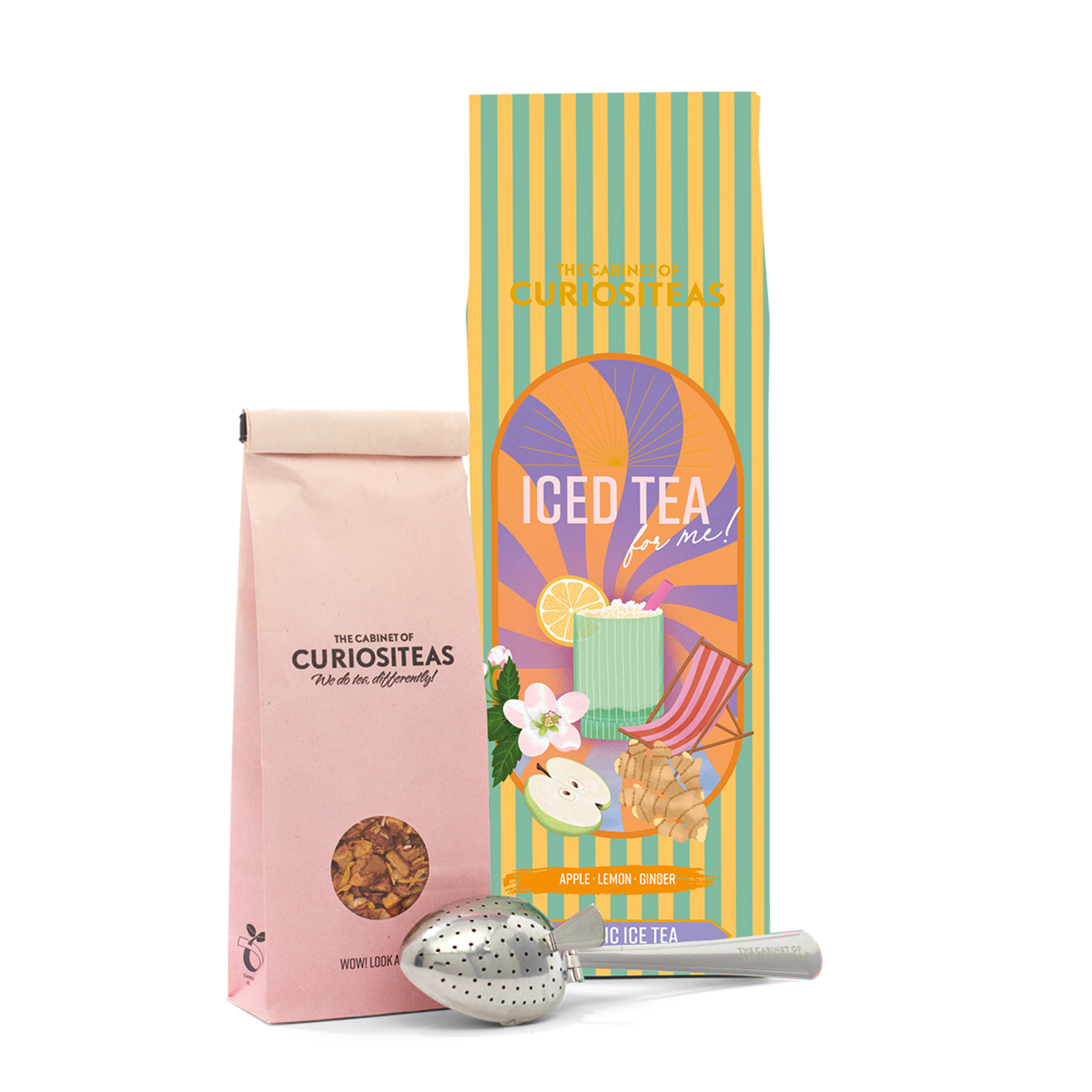 The Cabinet of Curiositeas APPLE LEMON GINGER ICED TEA GIFTBOX