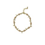 ZUSSS ARMBAND MET DRUPPEL KRAALTJES SAHARA