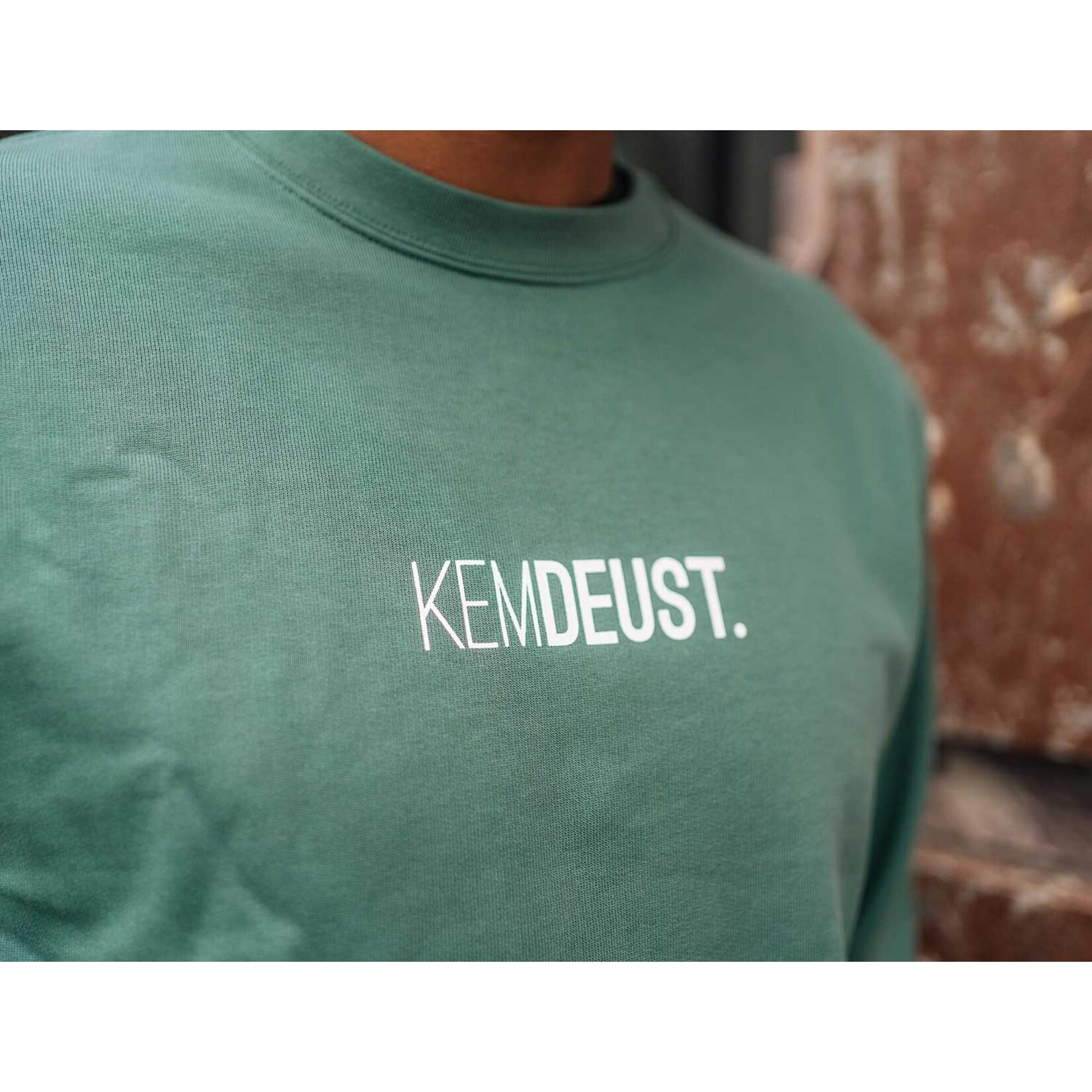KLEIR SWEATER KEMDEUST GROEN MAAT L