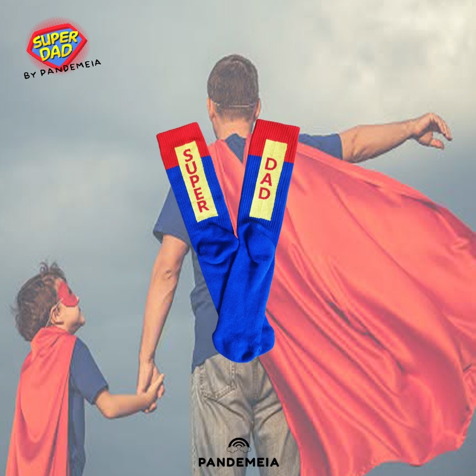 PEGADA SOCKS SOKKEN SUPER DAD