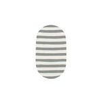 ZUSSS SERVEERSCHAAL STREEP 20X11.5 CM WIT/GRIJSBLAUW