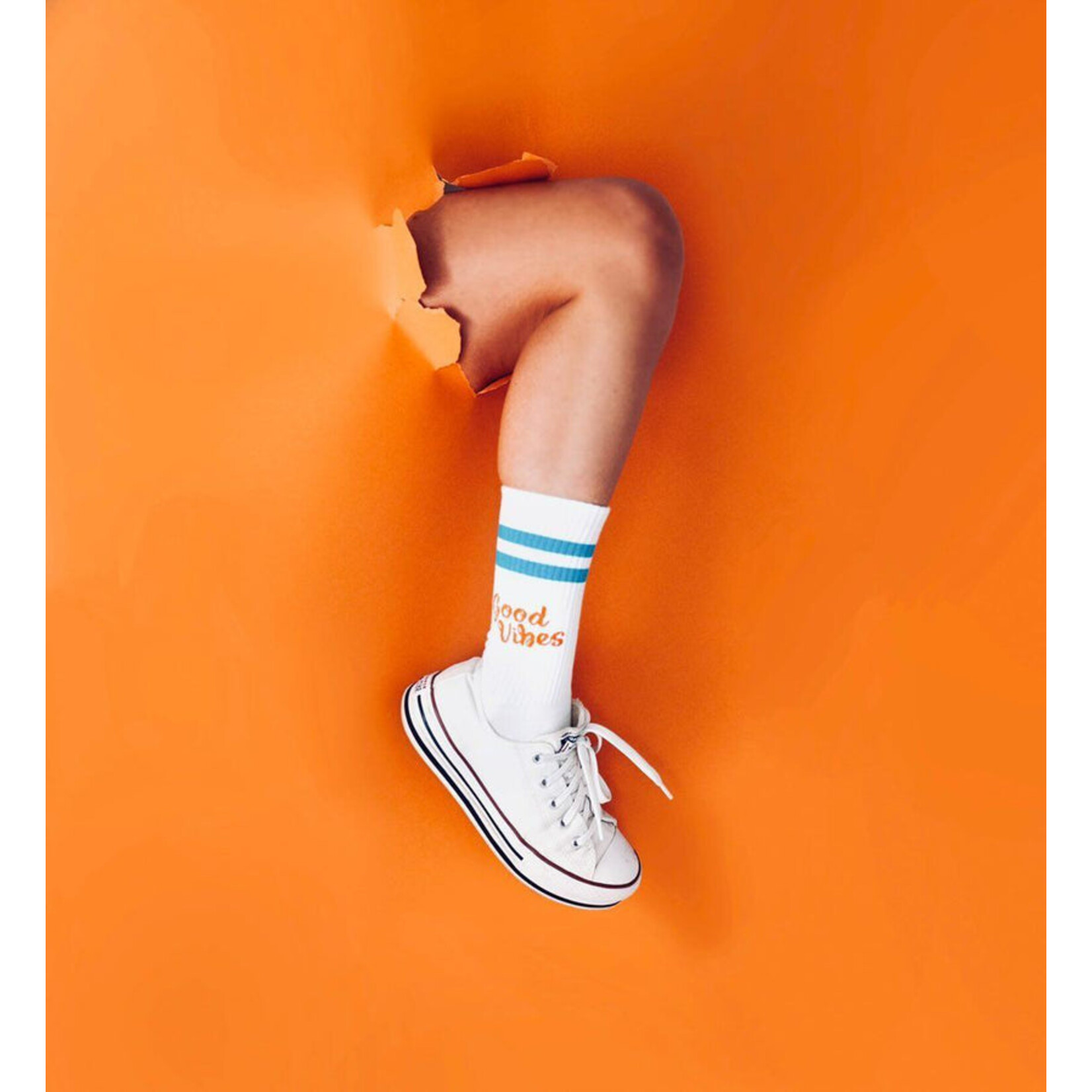PEGADA SOCKS SOKKEN GOOD VIBES