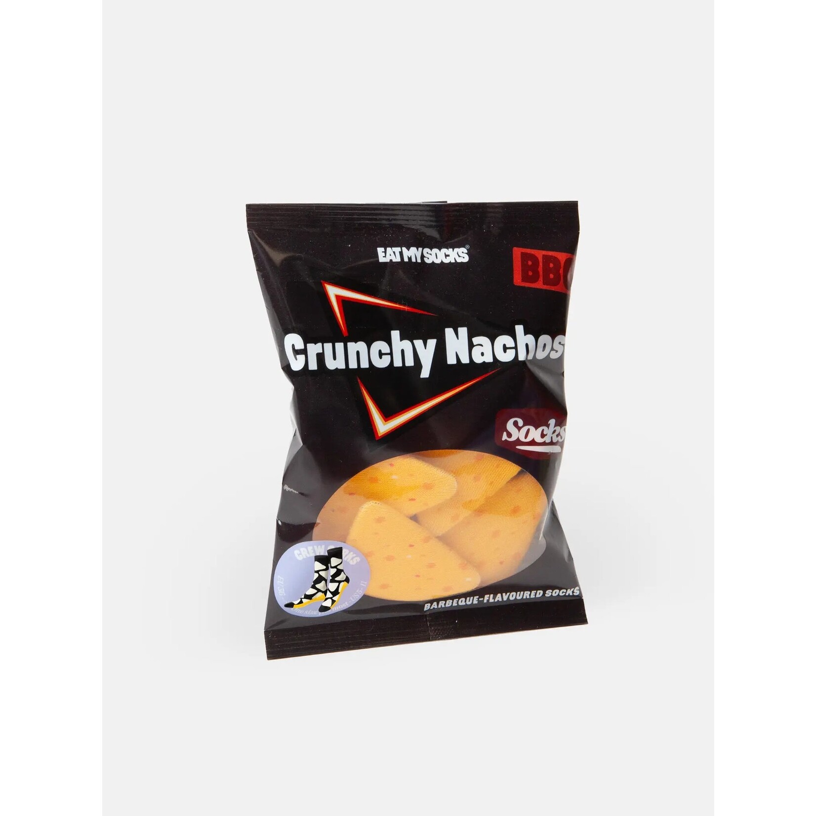 EAT MY SOCKS SOKKEN CRUNCHY NACHOS BLACK
