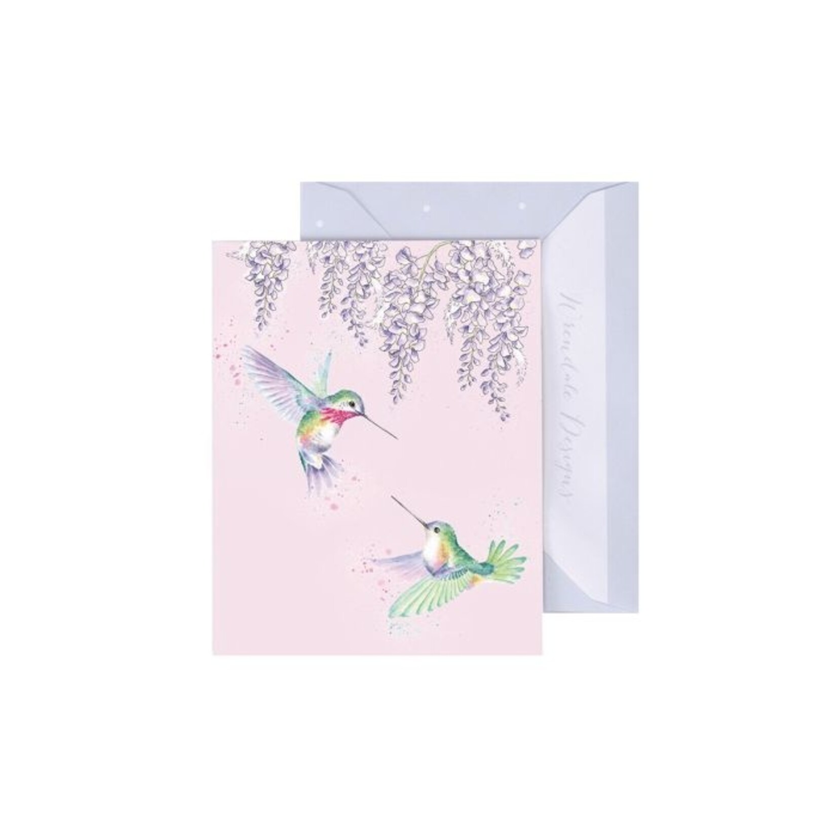 Wrendale MINIKAART - WISTERIA WISHES