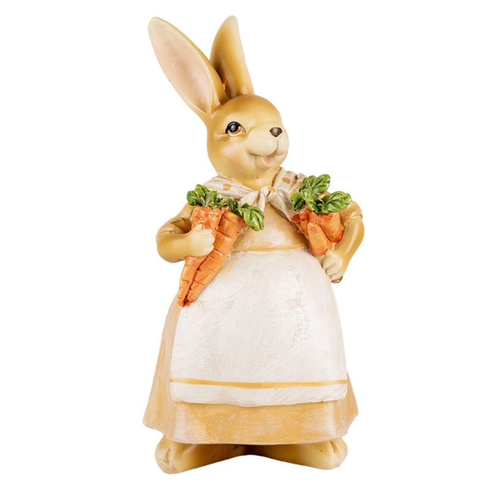 Clayre & Eef DECORATIE KONIJN 10X8X20CM 6PR5234