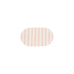 ZUSSS SERVEERSCHAAL STREEP 20X11.5 CM WIT/ROZE