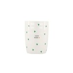 ZUSSS KOFFIEMOK HARTJES LIEVE BROER WIT/GROEN