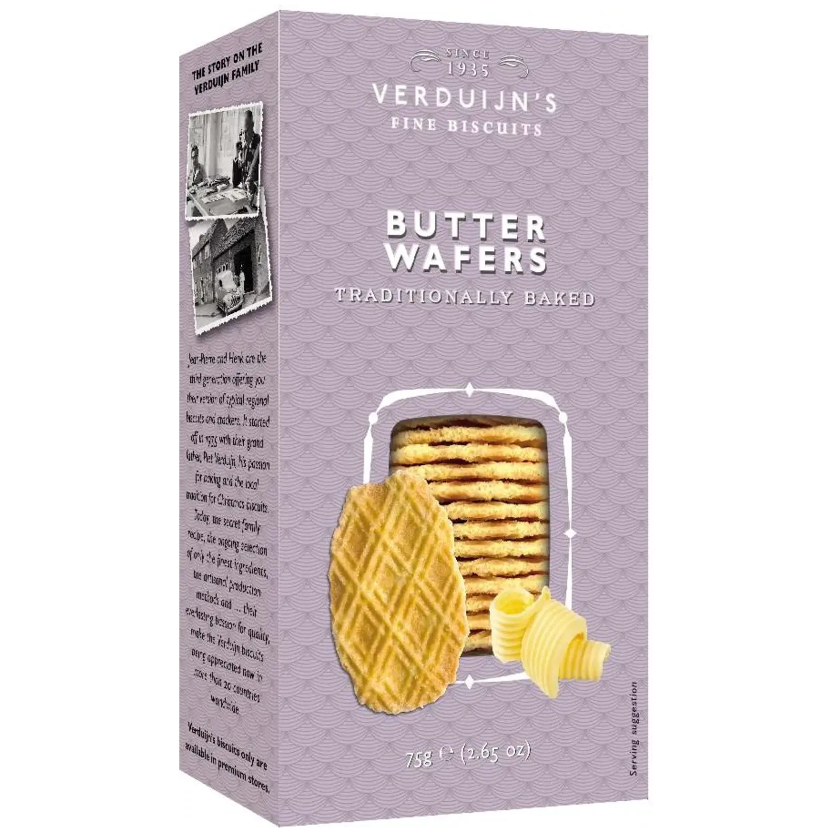 VERDUIJN'S BOTERWAFELTJES 75G
