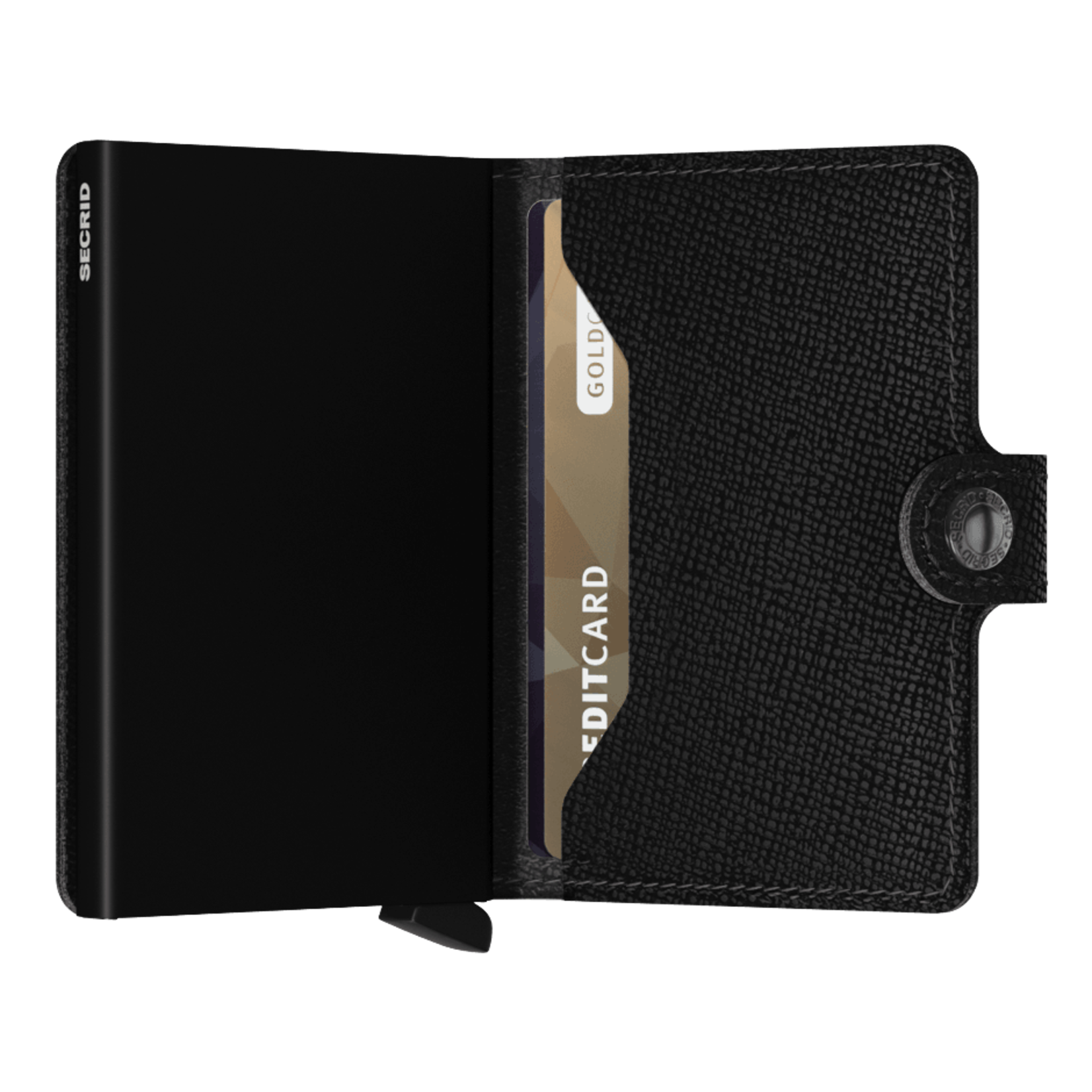 SECRID MINIWALLET CRISPLE BLACK