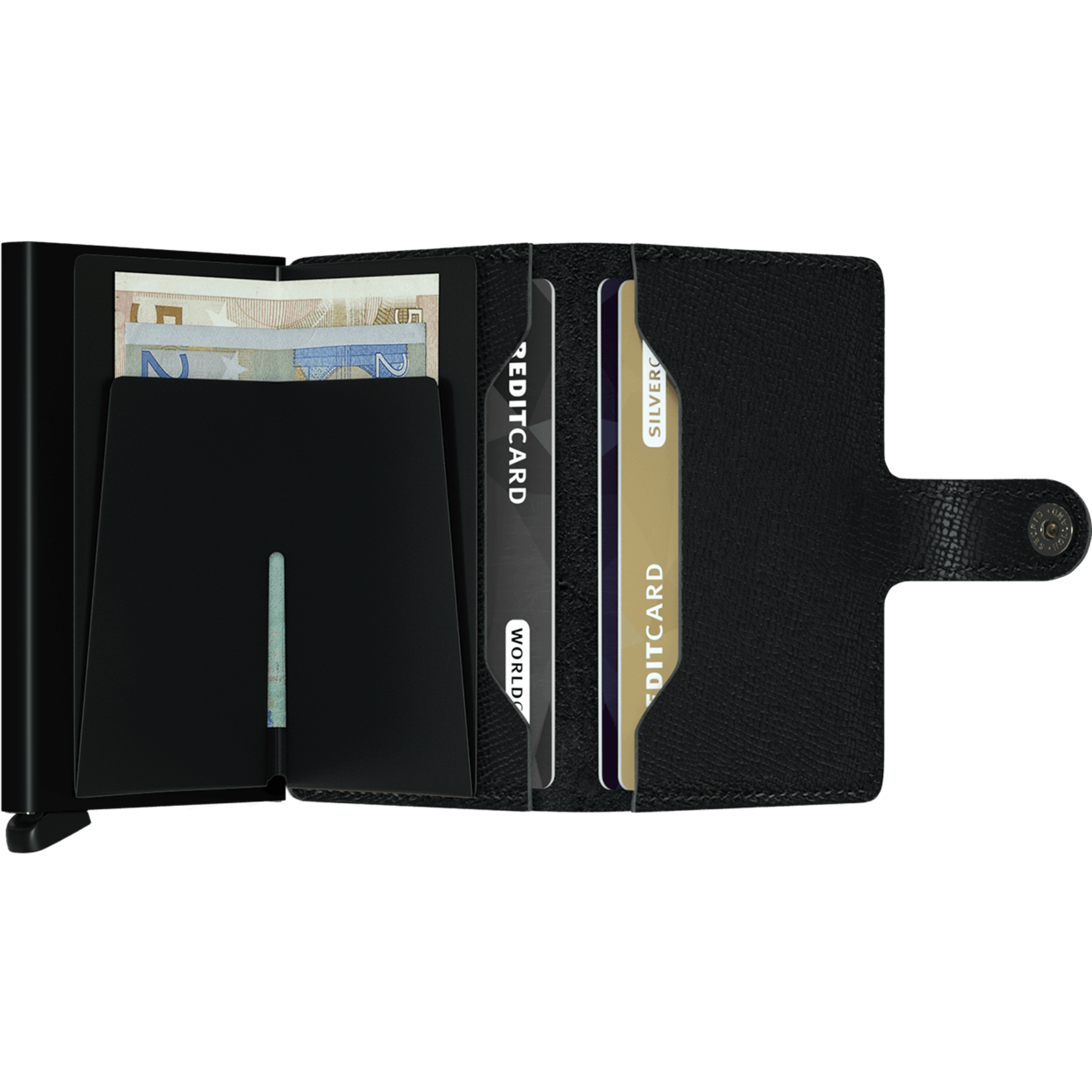 SECRID MINIWALLET CRISPLE BLACK