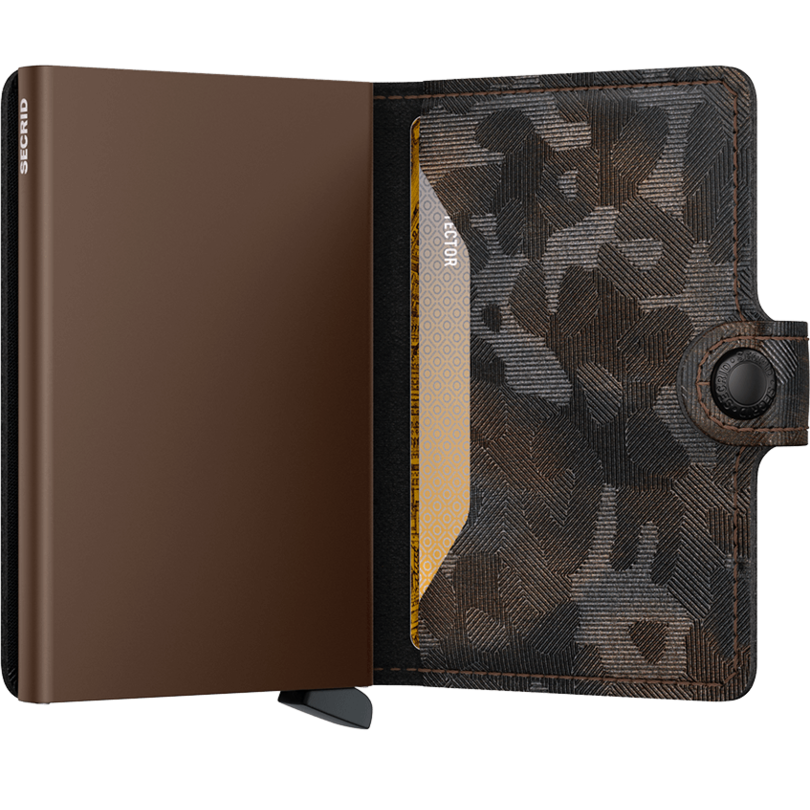 SECRID MINIWALLET JUNGLE BROWN