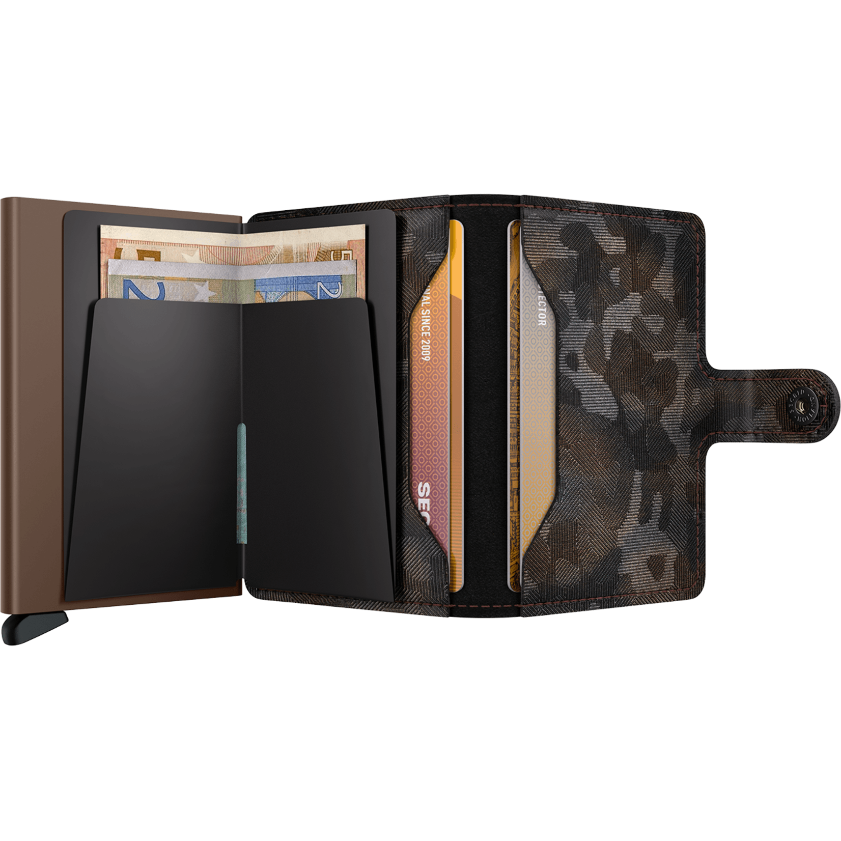 SECRID MINIWALLET JUNGLE BROWN