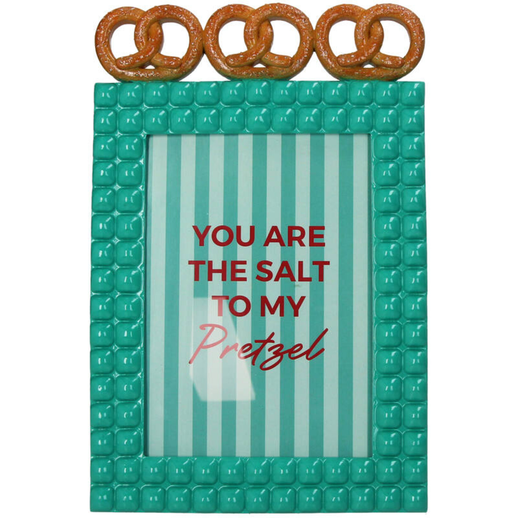 FOTOKADER PRETZEL POLYRESIN TURQUOISE