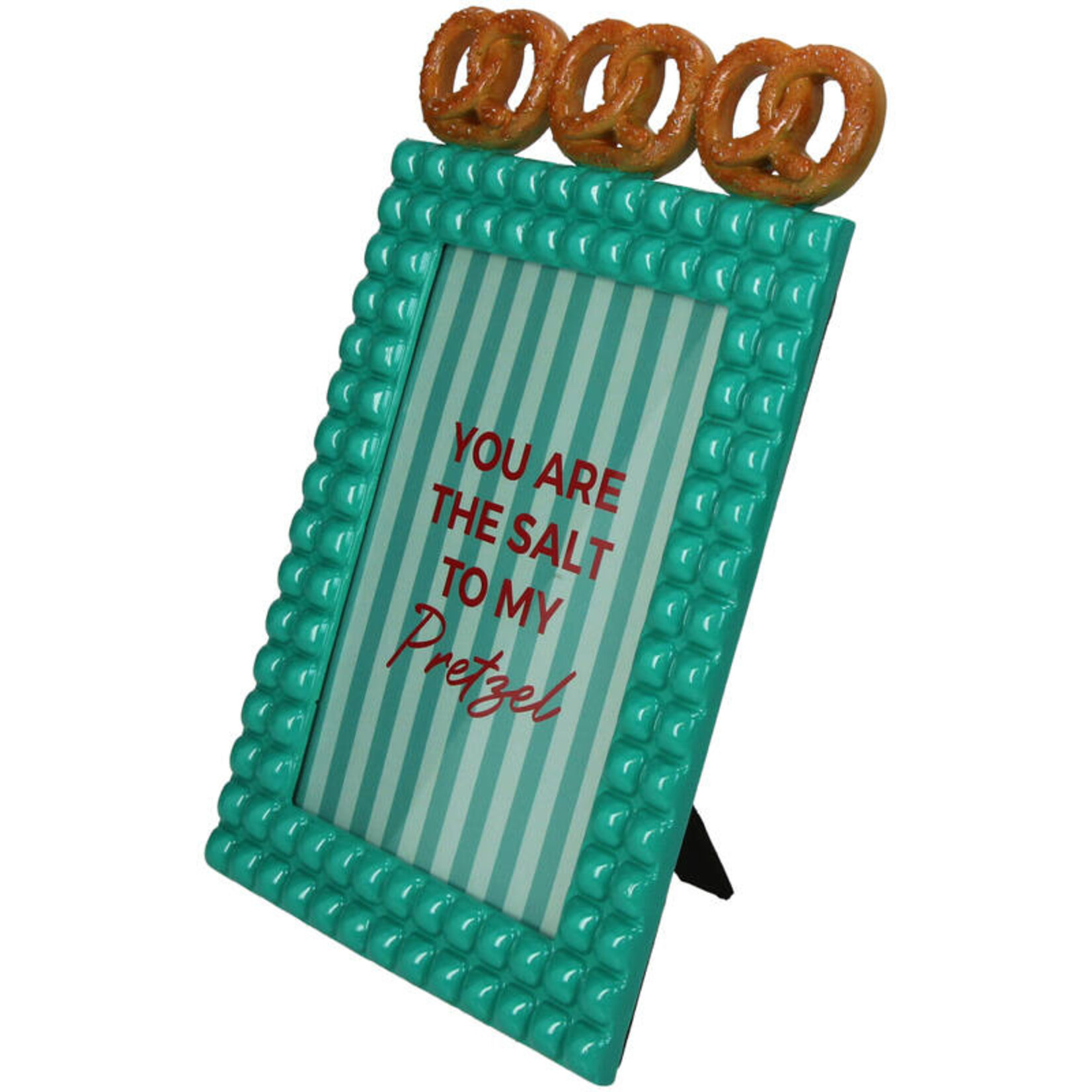 FOTOKADER PRETZEL POLYRESIN TURQUOISE