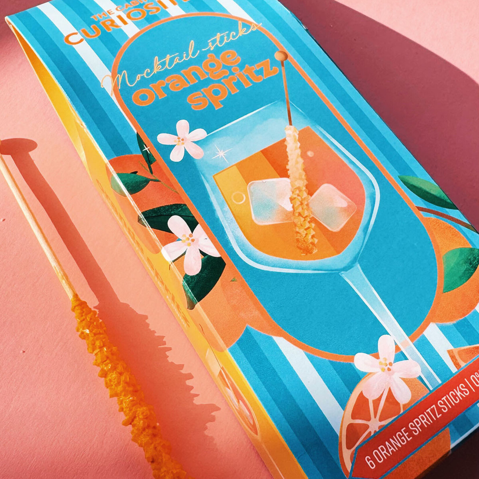 The Cabinet of Curiositeas MOCKTAIL ORANGE SPRITZ STICKS