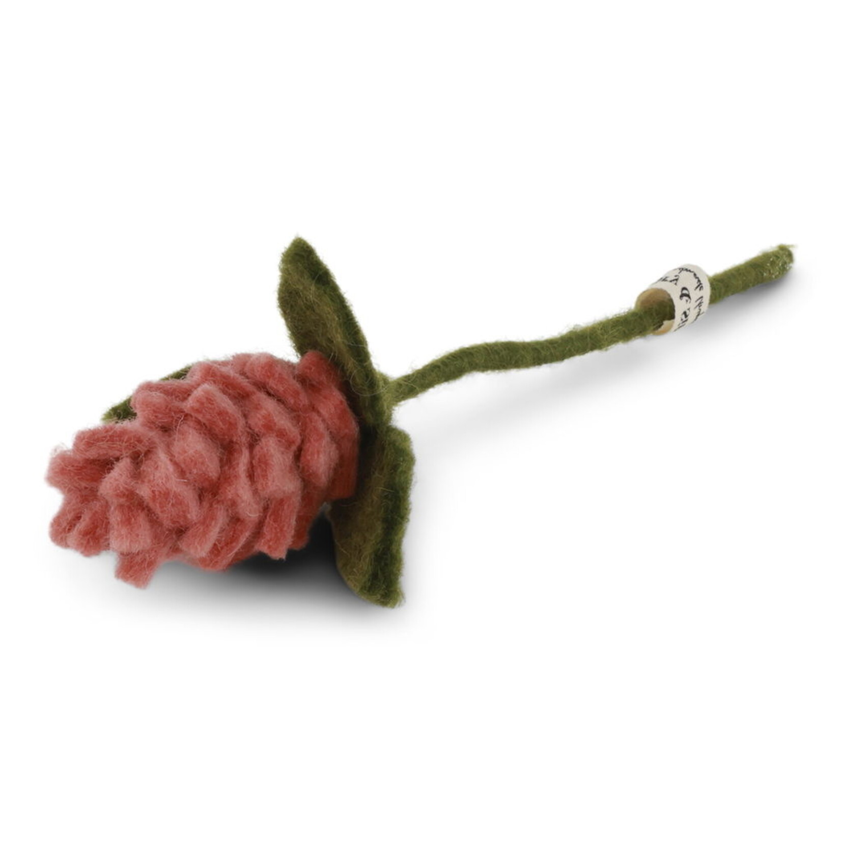 GRY & SIF VILTEN ARTISJOKBLOEM - DUSTY RED