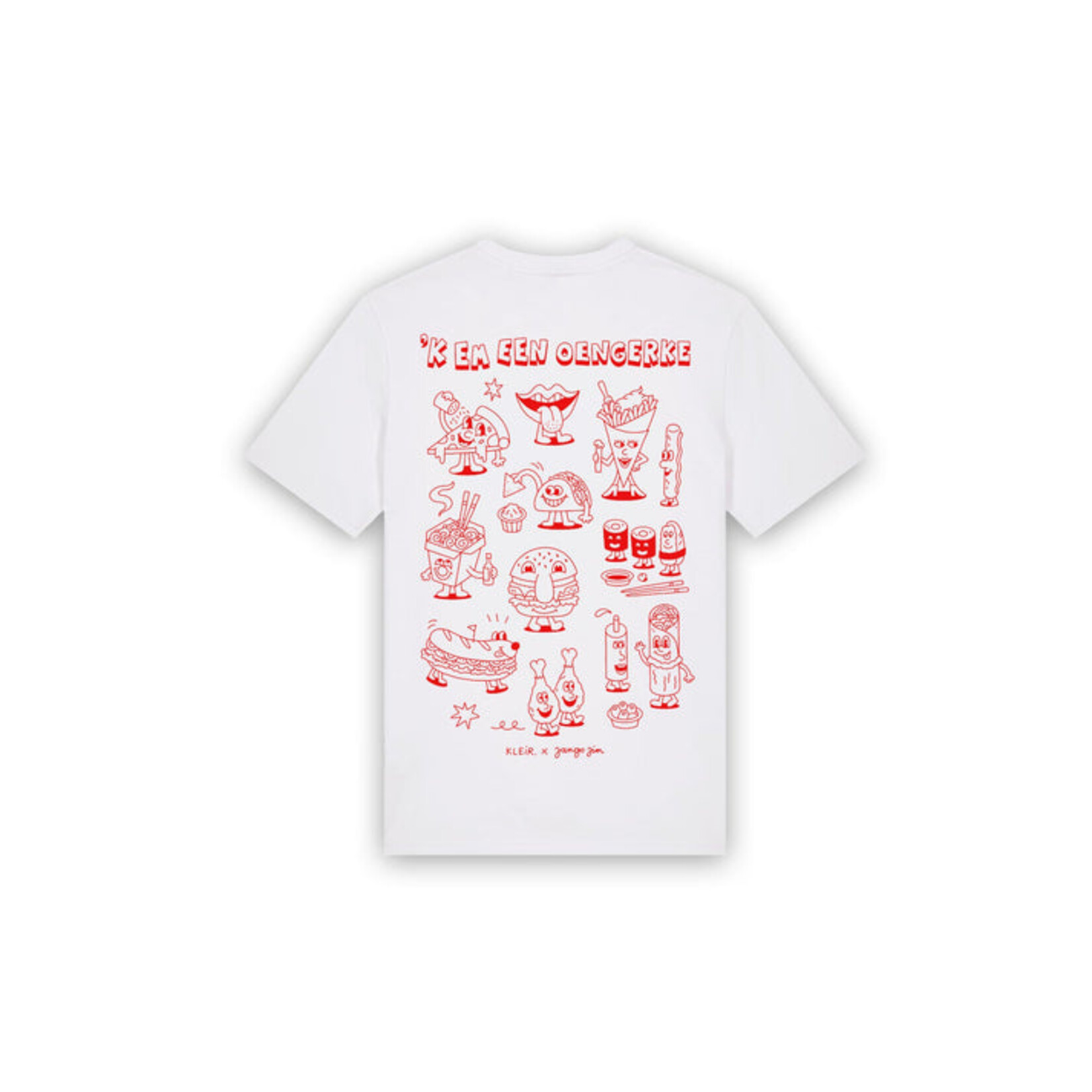 KLEIR T-SHIRT 'K EM EEN OENGERKE XXL