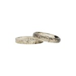 ZUSSS SET VAN 2 RESIN ARMBANDEN BEIGE