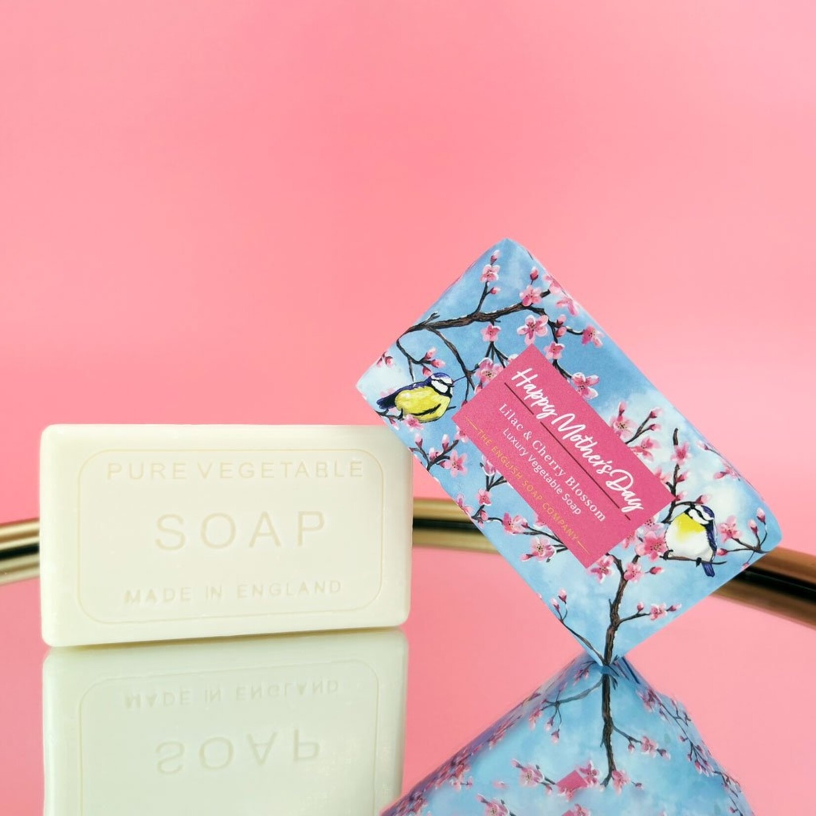 THE ENGLISH SOAP COMPANY ZEEP HAPPY MOTHERSDAY - LILAC & CHERRY BLOSSOM