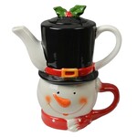 Clayre & Eef THEEPOT + MOK KERSTMIS 6CETEFO0002