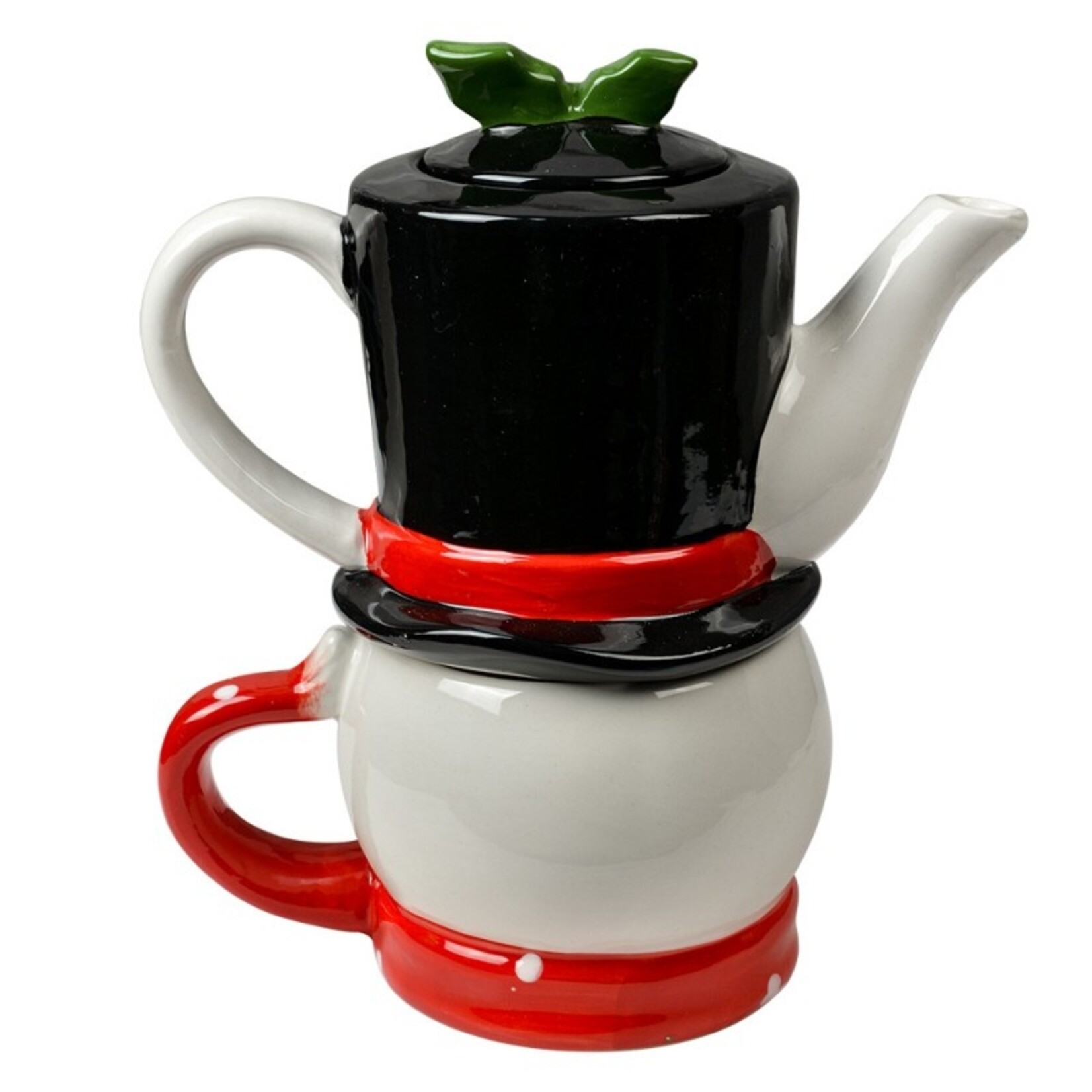 Clayre & Eef THEEPOT + MOK KERSTMIS 6CETEFO0002