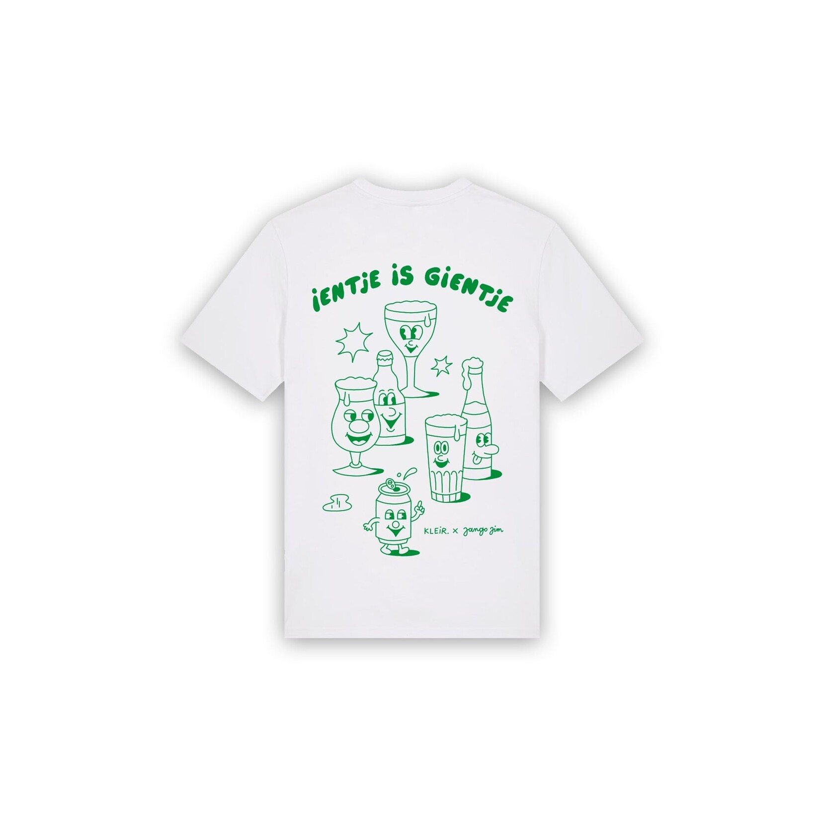 KLEIR T-SHIRT IENTJE IS GIENTJE MAAT XL