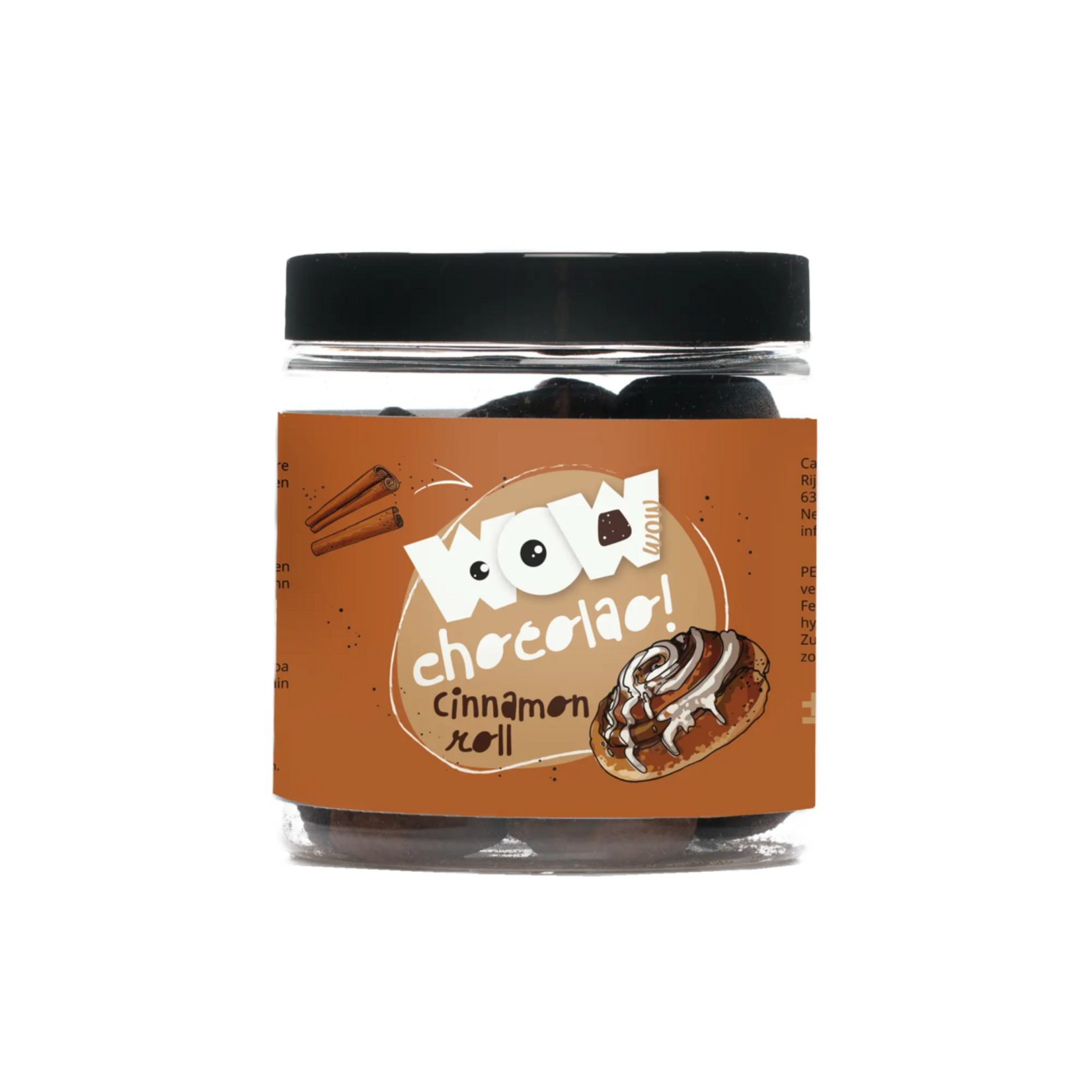 WOW CHOCOLAO CINNAMON ROLL CHOCOLATE TRUFFLES - GIFTING JAR