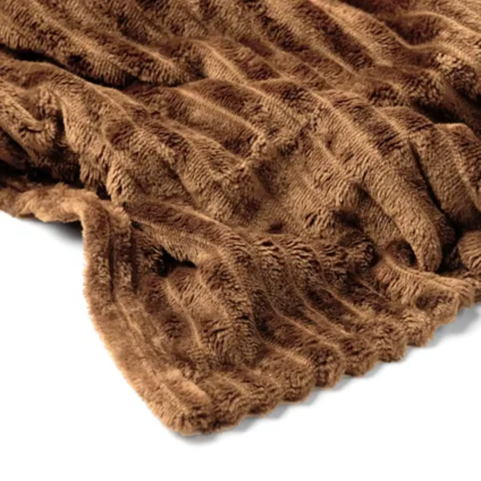 PLAID MARTHY 140X180CM TOBACCO BROWN