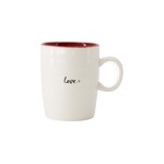 ZUSSS THEEMOK LOVE WIT/ROOD/ZWART