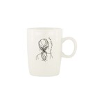 ZUSSS THEEMOK VROUW WIT/ZWART
