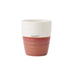 ZUSSS KOFFIEMOK HAPPY WIT/BURGUNDY