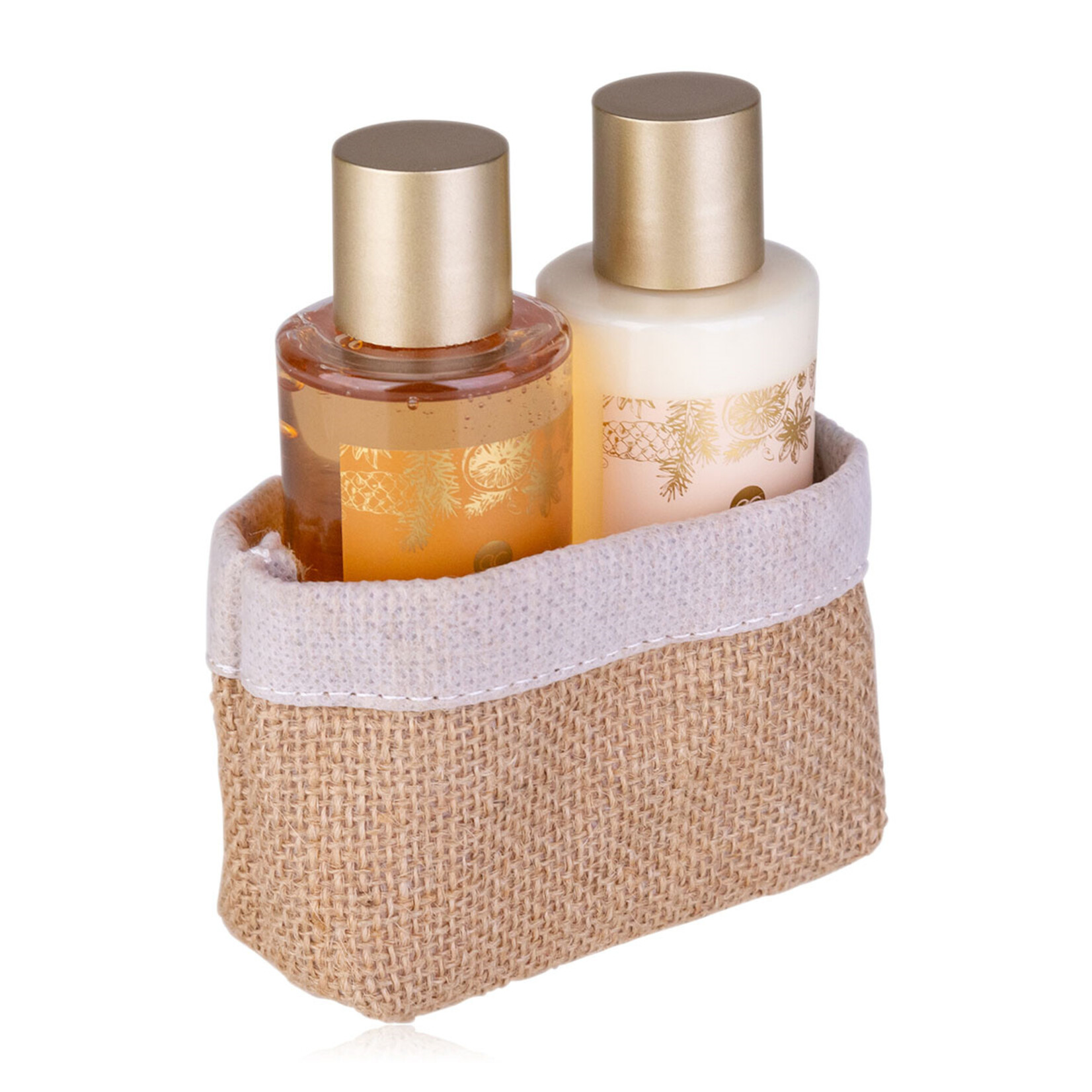 ACCENTRA BATH SET COSY MOMENTS ORANGE & CINNAMON