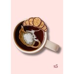 TEA HERITAGE THEEZAKJES - THEEPOT X 5 - POMPOEN CHAI ZWARTE THEE