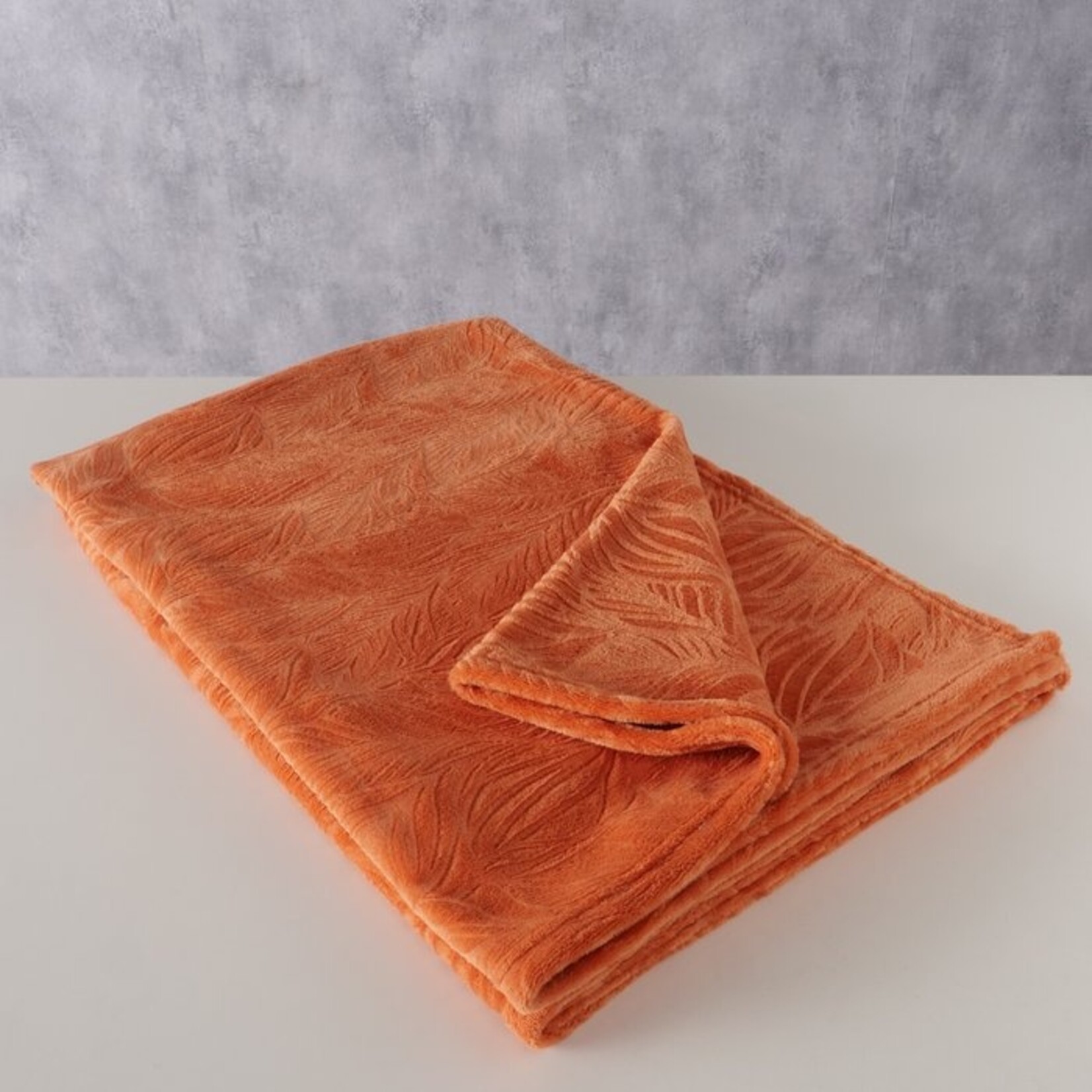 PLAID ARKKI 130X160CM ORANJE