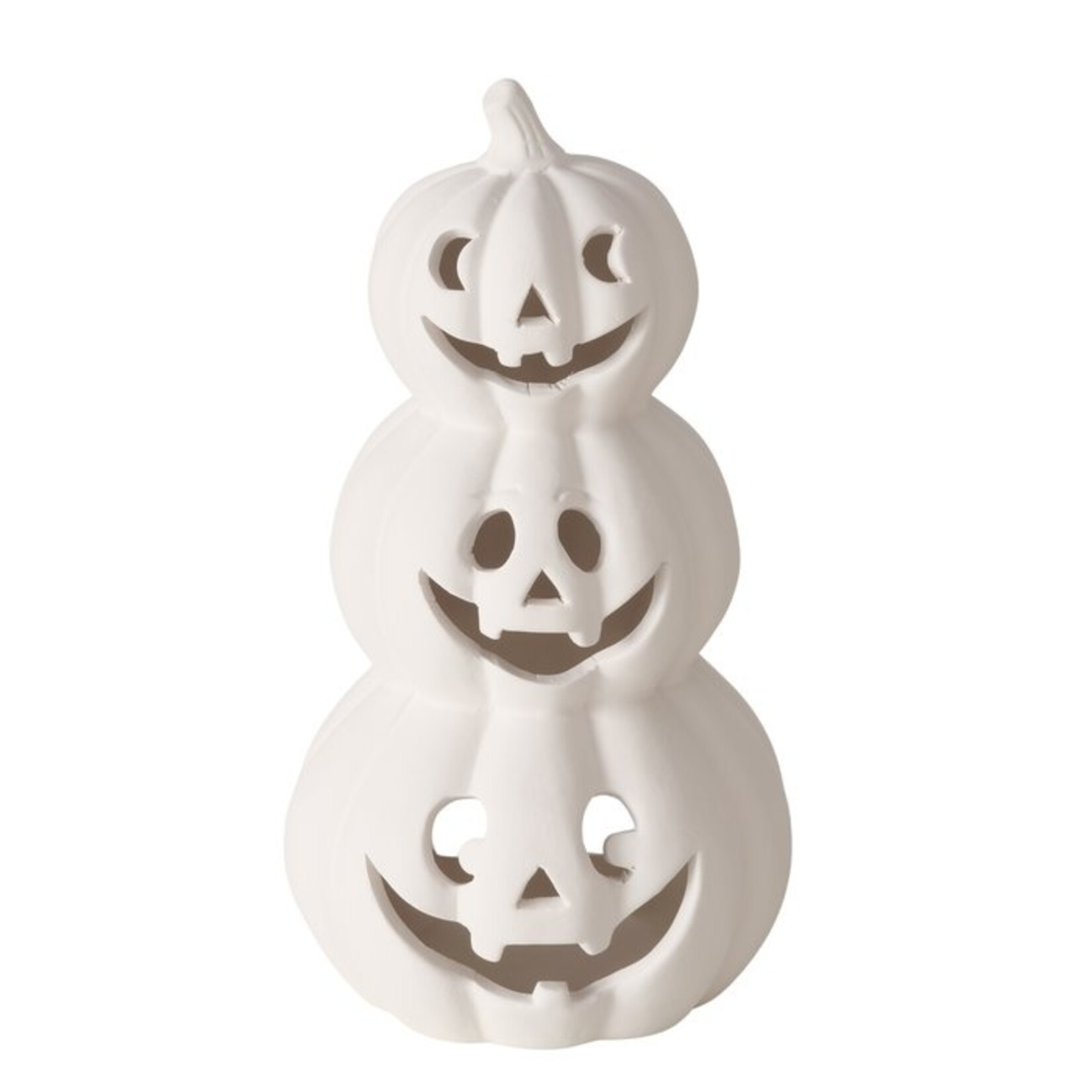 THEELICHTHOUDER CURBANA H:25CM WIT