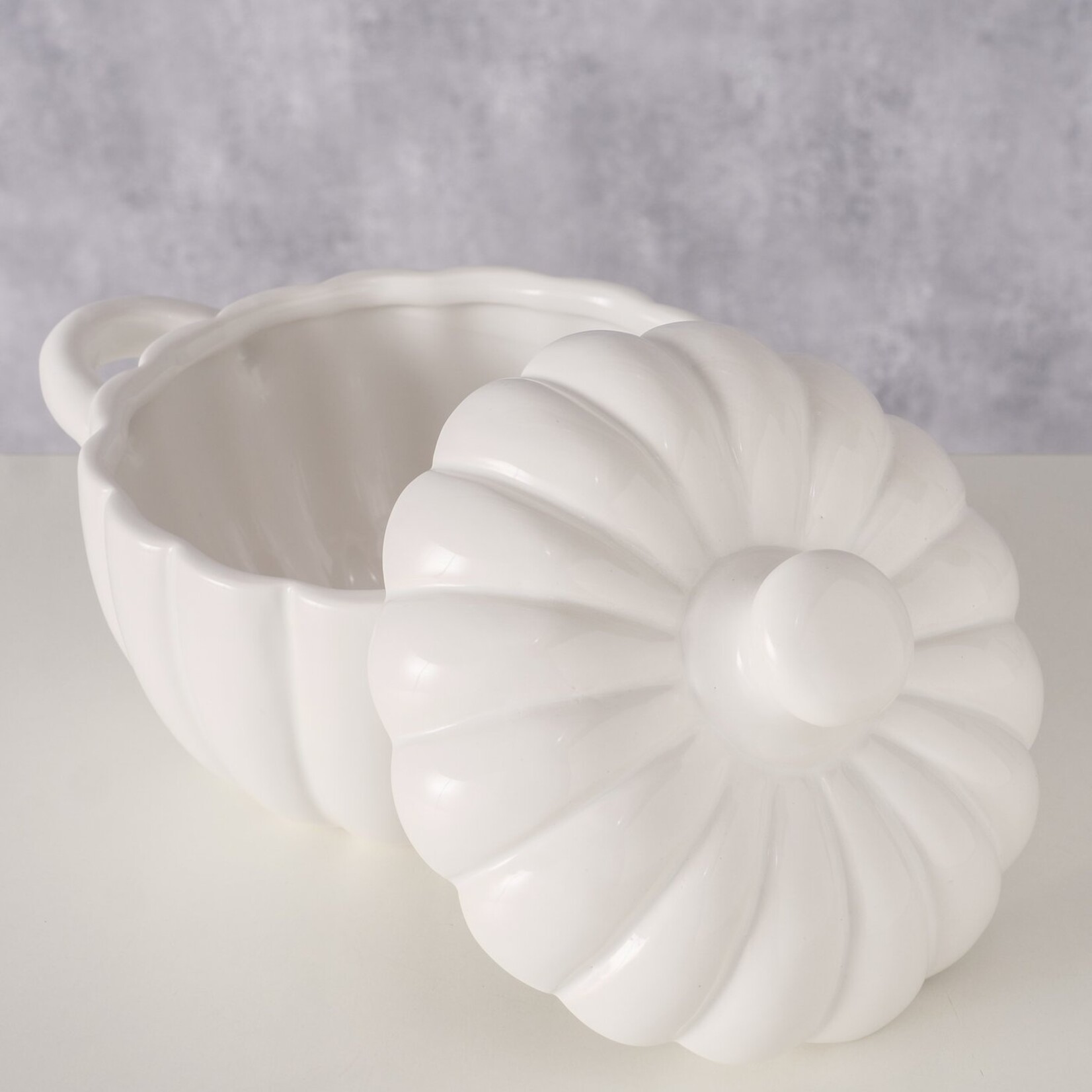 POMPOEN TERRINE TRAMO  WIT