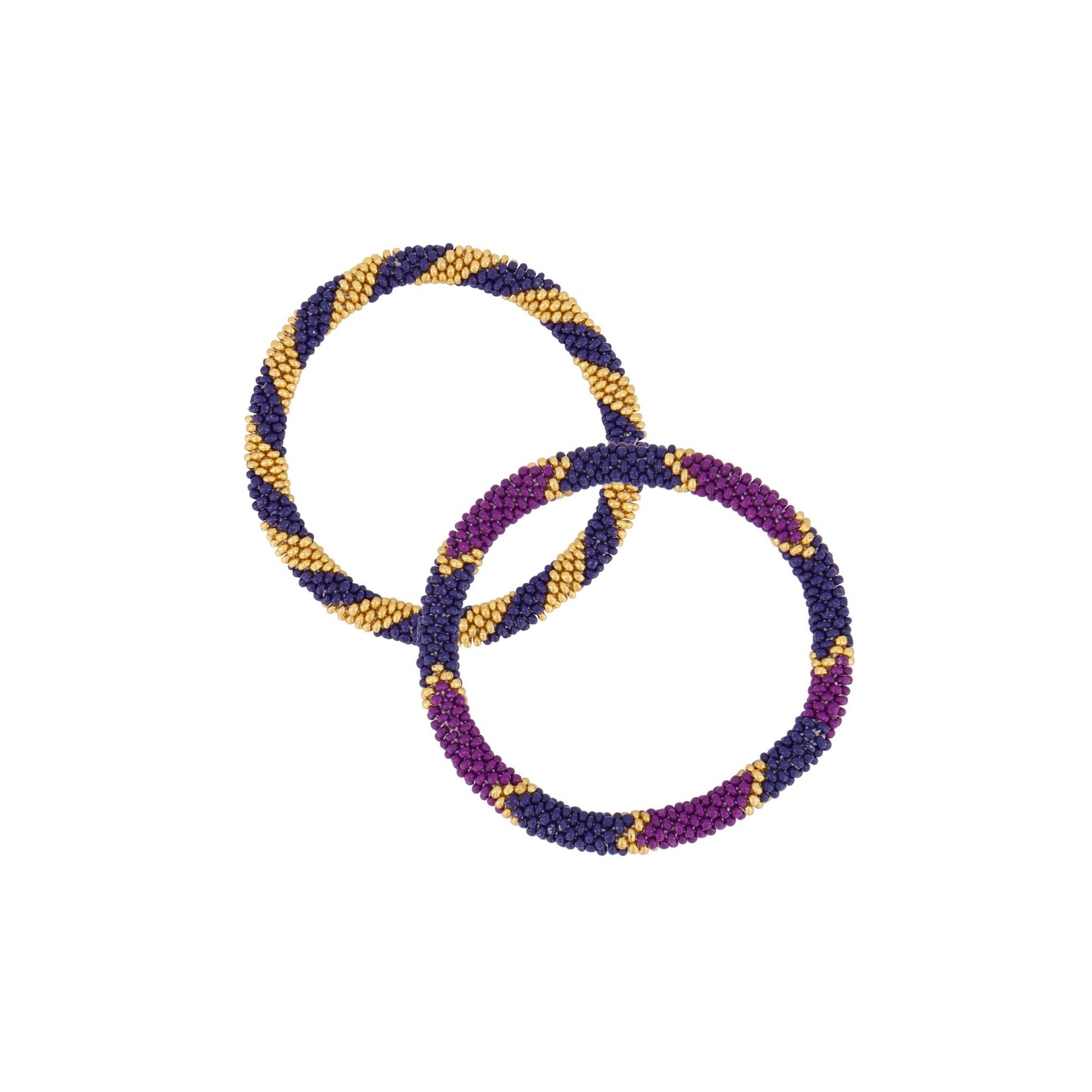 ZUSSS SET VAN 2 KRALEN ARMBANDEN