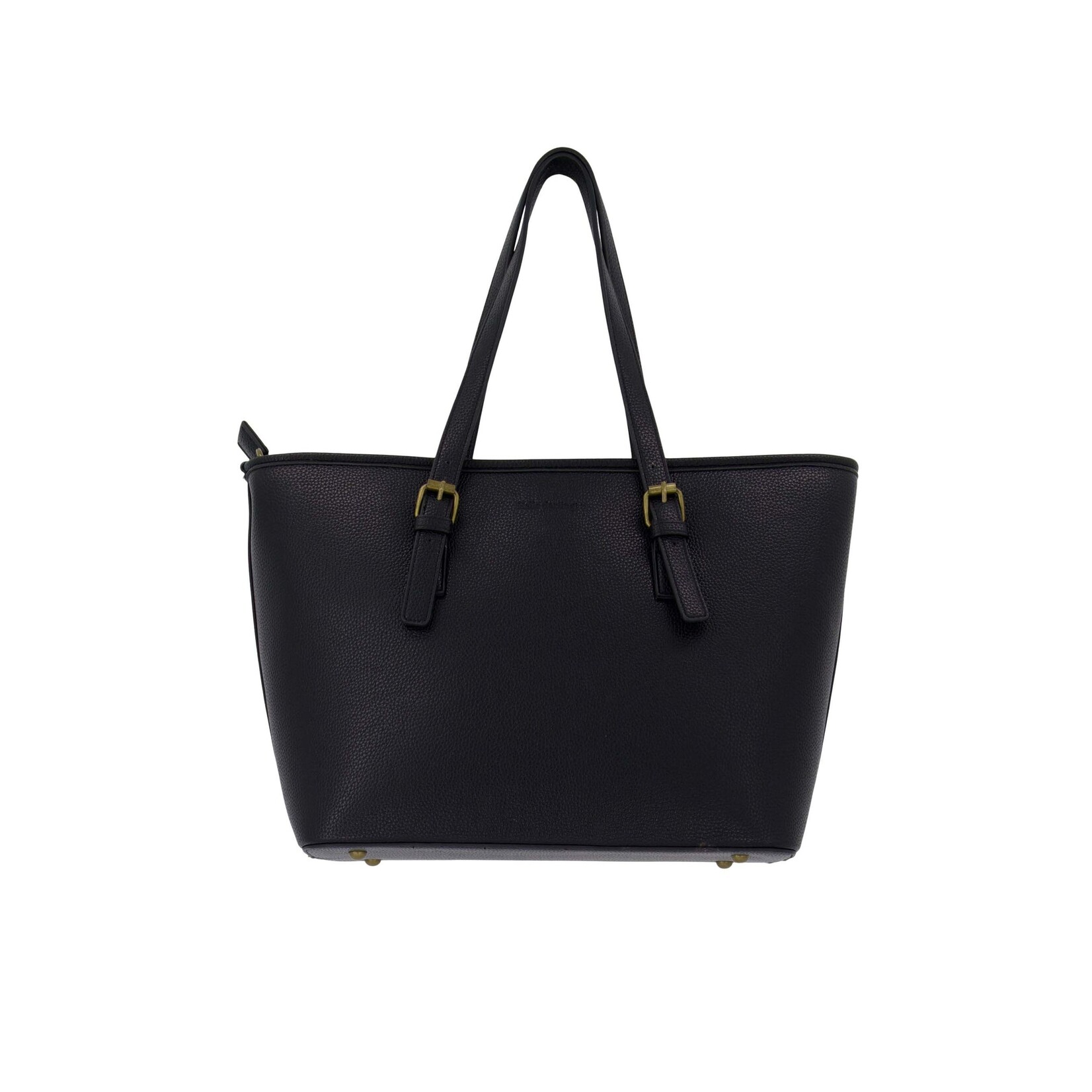 ZUSSS SHOPPER MET RITS ZWART