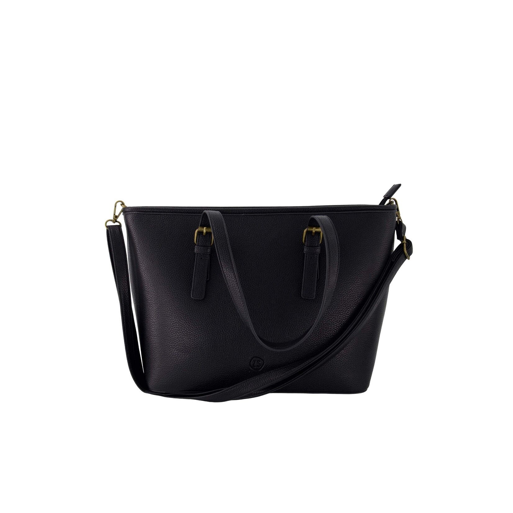 ZUSSS SHOPPER MET RITS ZWART