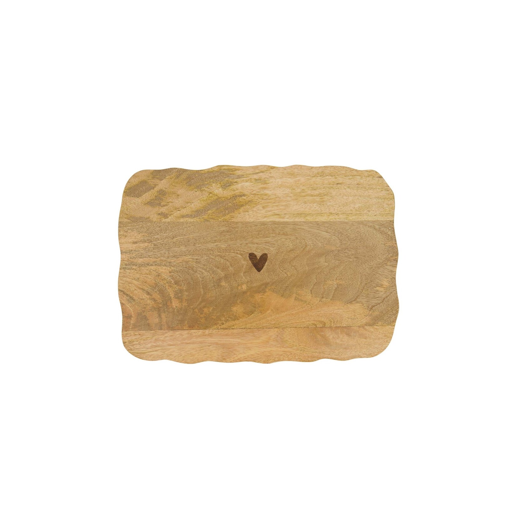 ZUSSS DIENBLAD HOUT HARTJE NATUREL