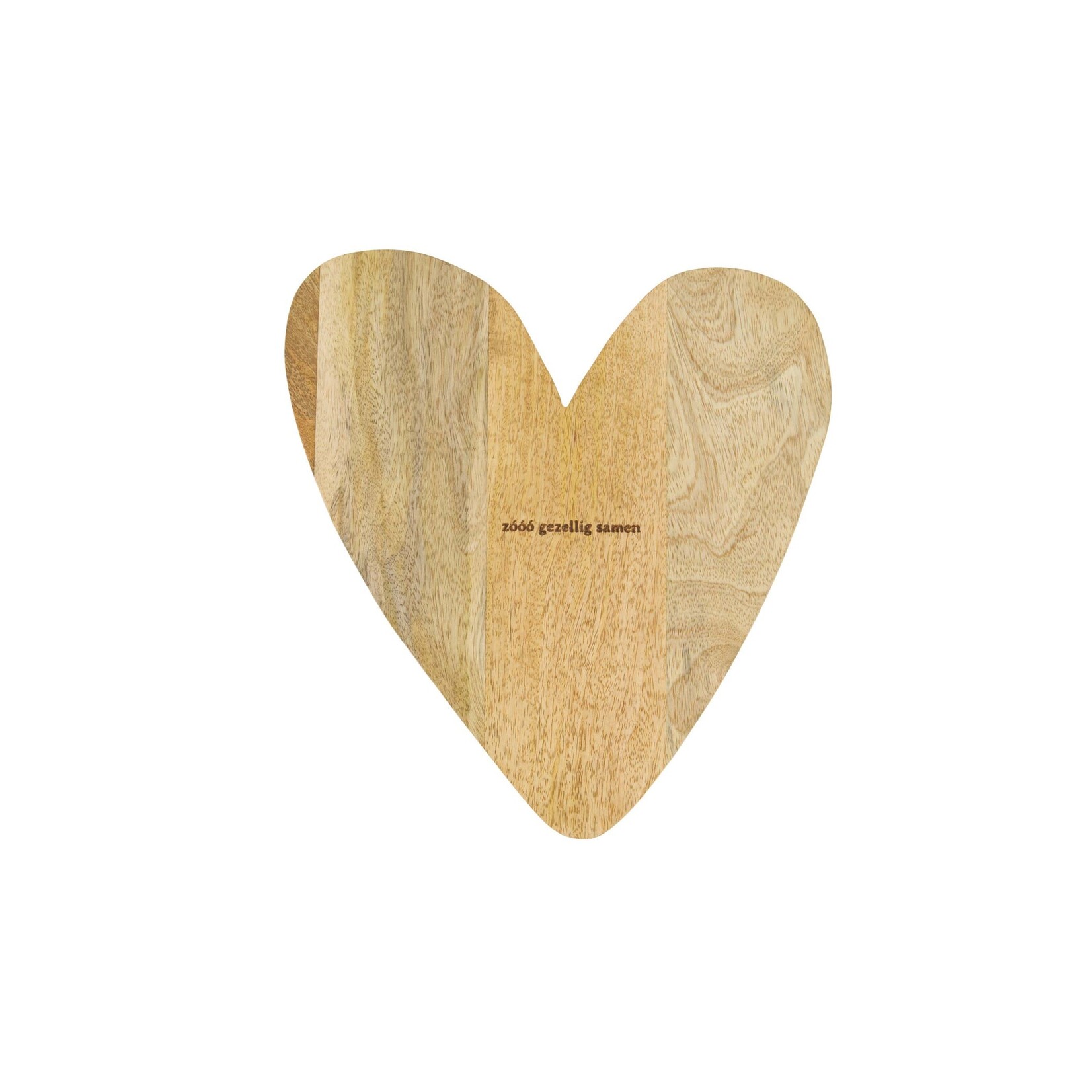 ZUSSS SERVEERPLANK HOUT HARTJE NATUREL