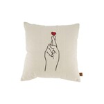 ZUSSS KUSSEN HAND 45X45CM PEPER EN ZOUT