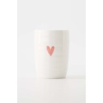 ZUSSS KOFFIEMOK HARTJE WIT/ROZE