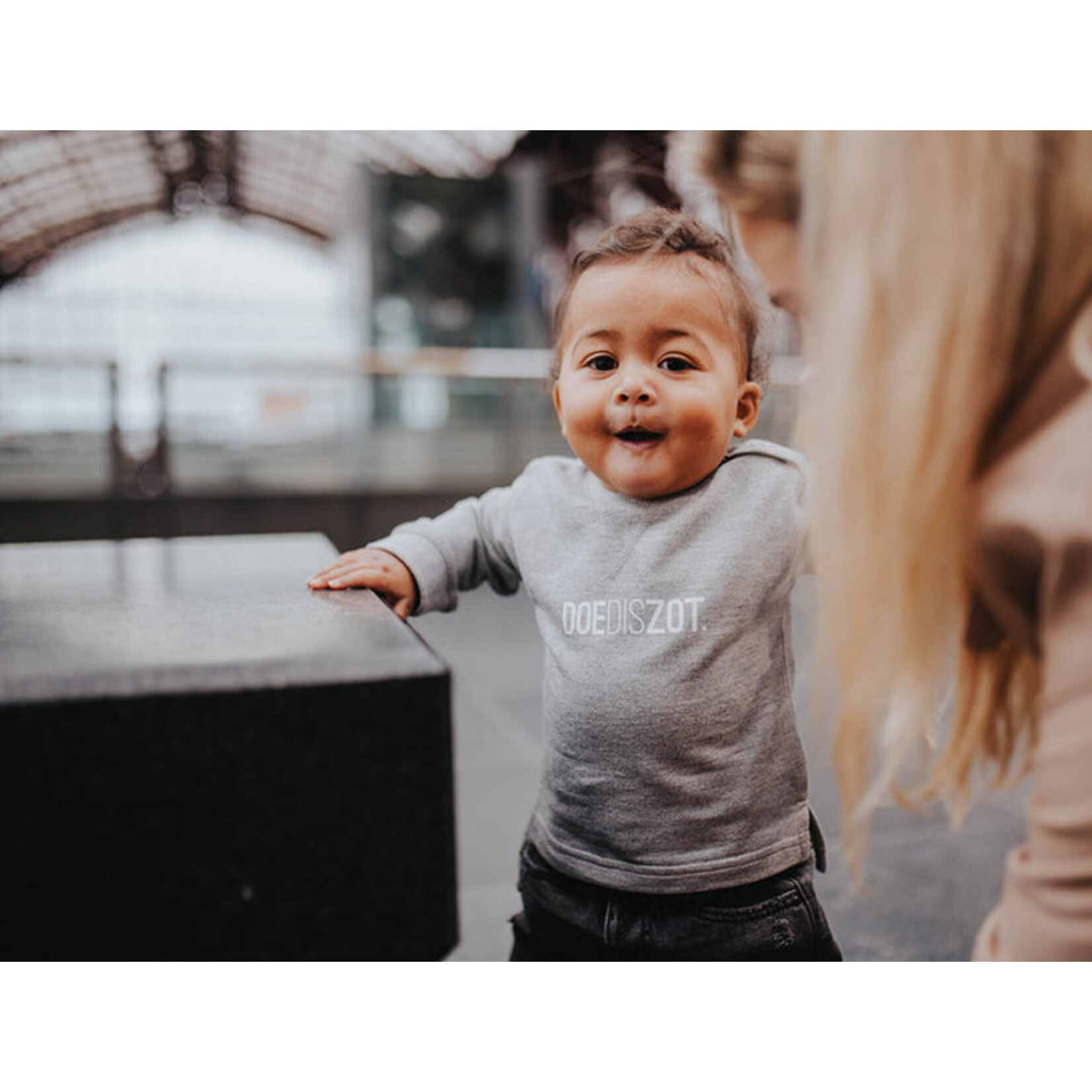 KLEIR BABY TRUI DOEDISZOT GRIJS 24-36 MAANDEN